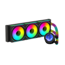 GameOn Kraken N360 360mm 1800 RPM, LCD Liquid CPU Cooler, Black