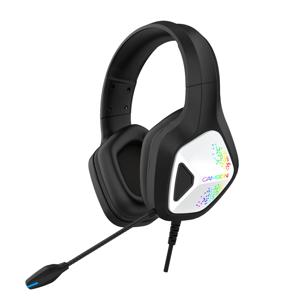 GameOn GOK905 Infernus RGB USB and 3.5mm Gaming Headset, Black