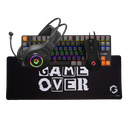GameOn Viper X All-in-One Keyboard, Headset, Mouse, Mousepad Gaming Bundle
