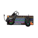 GameOn Vapor XI All-in-One Keyboard, Headset, Mouse, Mousepad Gaming Bundle