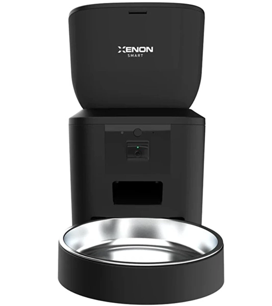 Xenon Smart X8602 Akıllı Kedi Köpek Mama Kabı Wi-Fi Uzaktan Sesli ve Kamera Kontrollü