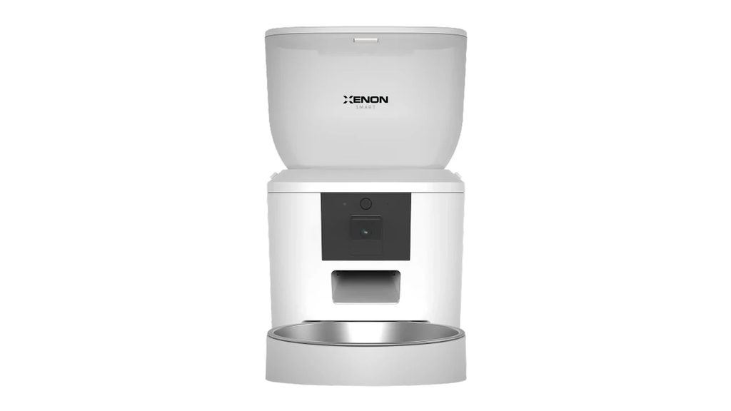 Xenon Smart X8604 Akıllı Kedi Köpek Mama Kabı Wi-Fi Uzaktan Sesli ve Kamera Kontrollü