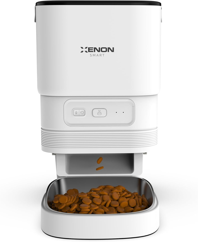 Xenon Smart X8612 Akıllı Kedi Köpek Mama Kabı Wi-Fi Uzaktan Sesli ve Kamera Kontrollü