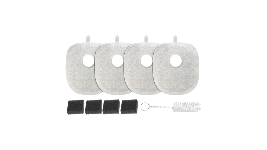 Xenon Smart X8783 Smart Water Fountain Filter 4 Pieces X8652 Compatible Brush and Sponge Set