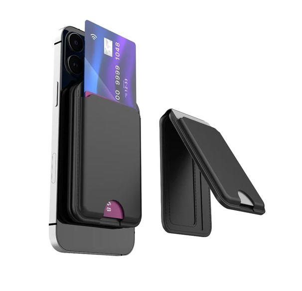 Xenon Smart X6608 Smart Magsafe Trackable Bluetooth Card Holder, Black