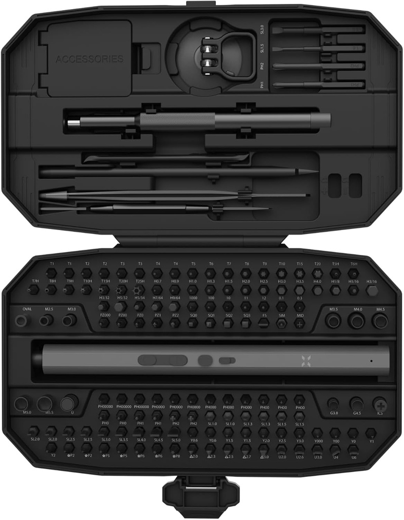 Xenon Smart X6833 153 Piece Precision Rechargeable LED Light Screwdriver Set