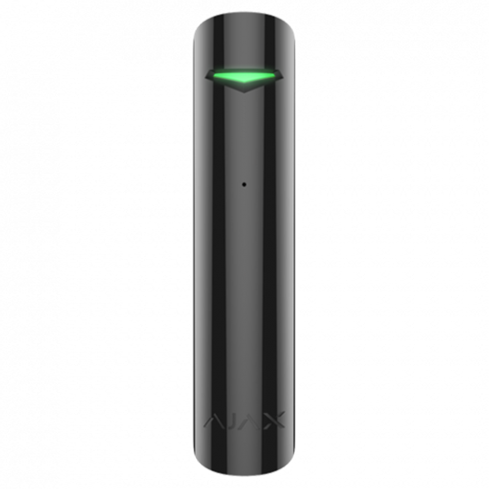 Ajax 5236.05.BL1 Wireless Magnetic Sensor Glass Break Detector, Black