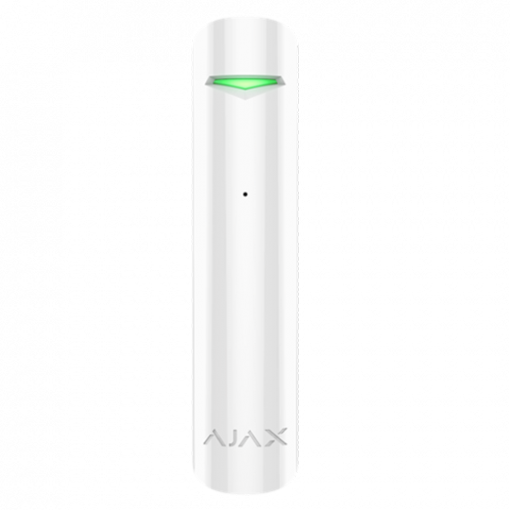 Ajax 5288.05.WH1 Wireless Magnetic Sensor Glass Break Detector, White