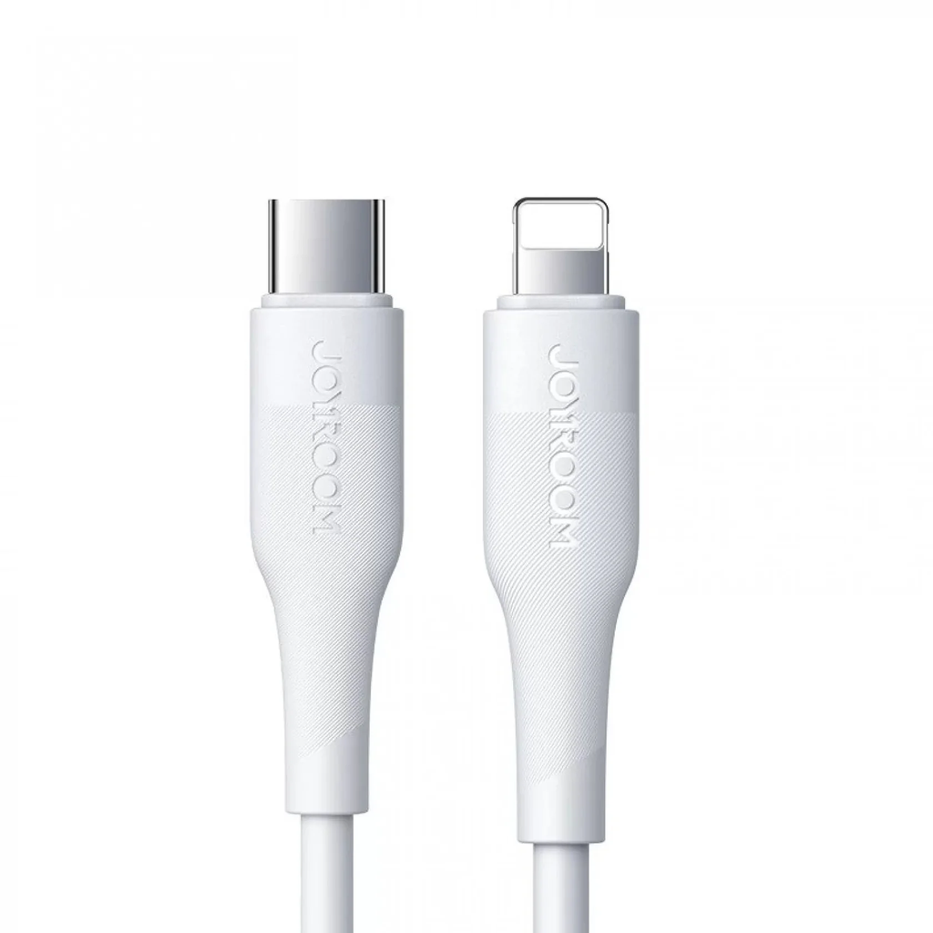 Joyroom M3 Type C - Lightning 20W 1.2m Hızlı Şarj Kablosu, Beyaz