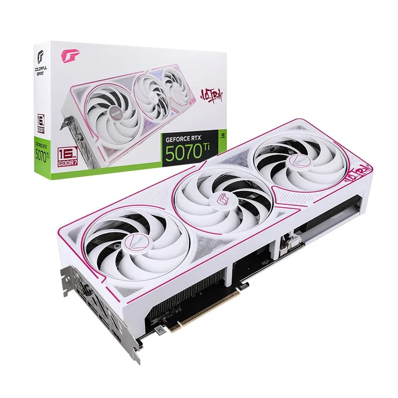 Colorful iGame GeForce RTX 5070Tİ Ultra W OC GDDR7 256Bit OC 16GB-V 16GB Oyuncu Ekran Kartı