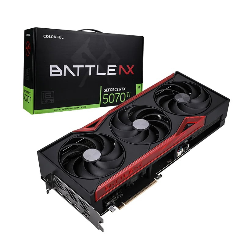 Colorful BattleAX GeForce RTX 5070Ti NB EX 16GB-V GDDR7 256Bit 16GB Oyuncu Ekran Kartı