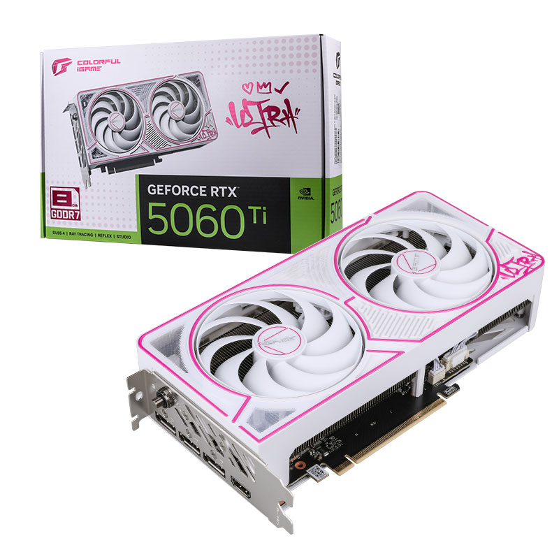Colorful iGame RTX 5060Ti Ultra W OC 8GB-V 8GB GDDR7 128Bit Gaming Graphics Card