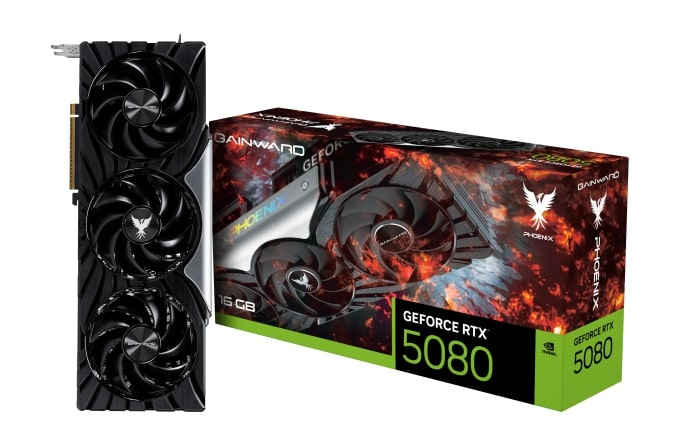 Gainward GeForce RTX5080 Phoenix V1 16GB GDDR7 256bit Oyuncu Ekran Kartı