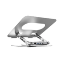 Unitek D1109B01 360D Metal Çıkarılabilir 5 in 1 USB-C Hub Dahil15.6" Notebook Standı