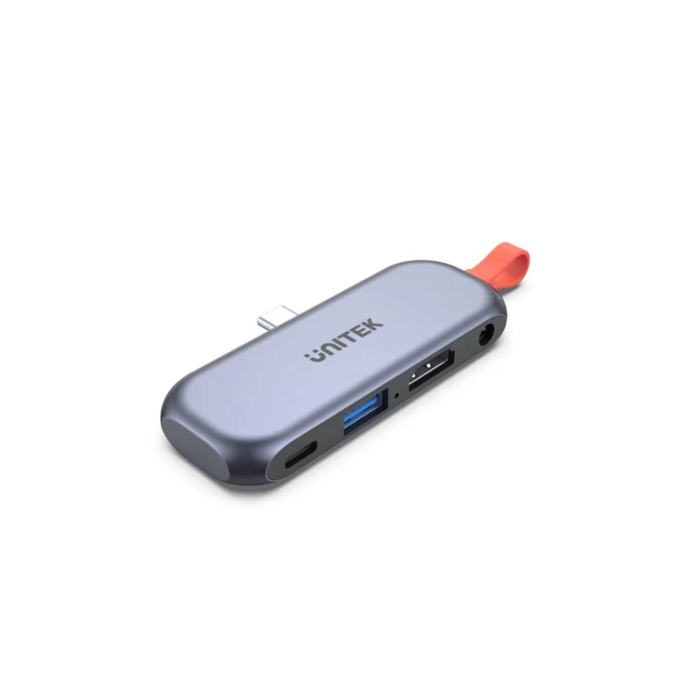 Unitek D1070A uHUB Q4 Lite 4-in-1 USB-C Hub Dönüştürücü Ipad Pro & Air Destekli