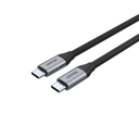 Unitek C14091ABK Type-C to Type-C 100W 2Mt 4K 5Gbps Image Transfer Fast Charging Cable