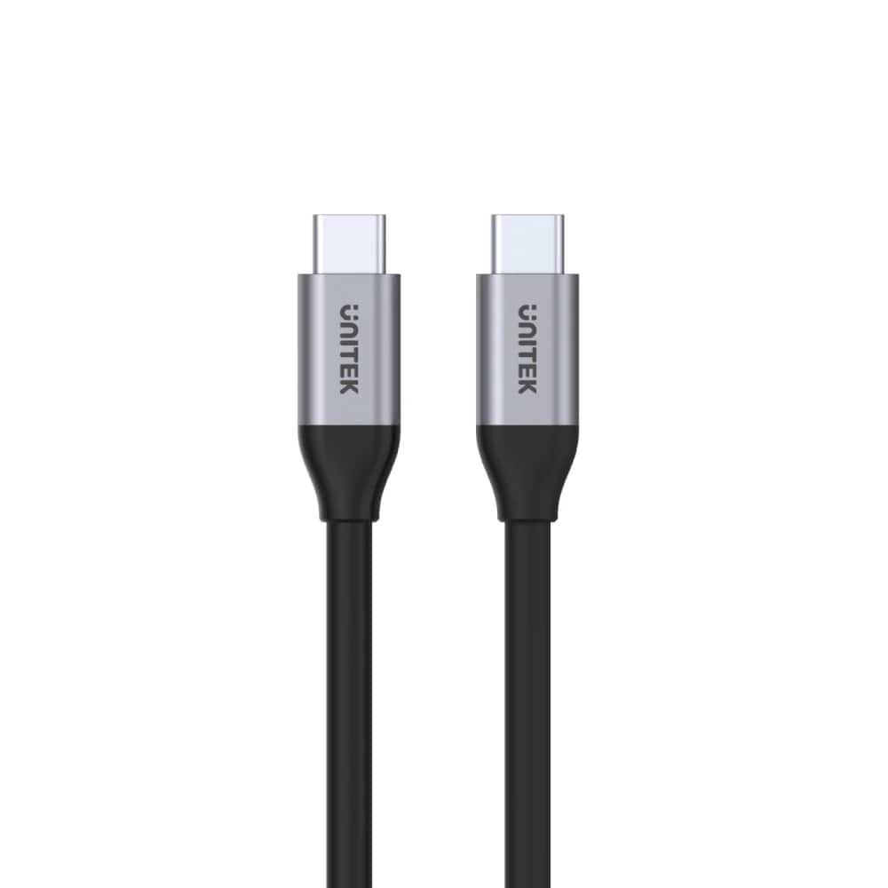 Unitek C14082ABK Type-C to Type-C 100W 1Mt 4K 10Gbps Görüntü Aktarımı Hızlı Şarj Kablosu