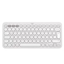 Logitech 920-011860 Pebble Keys 2 K380S TKL Q Kablosuz Klavye, Beyaz