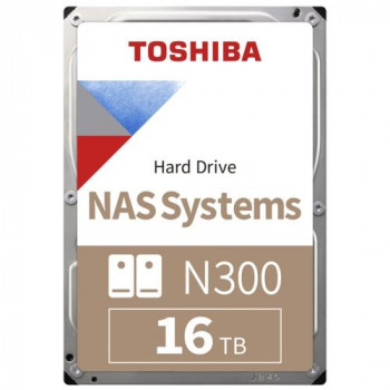 Toshiba N300 HDWG51GUZSVA Sata 3.0 7200 RPM 3.5" 16 TB Harddisk