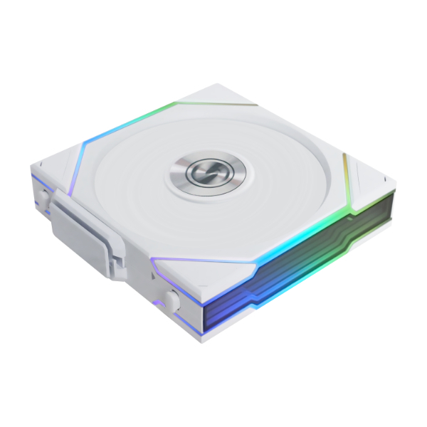 Lian Li G99.14TLLCD1W1W.00 Uni Fan TL LCD Wireless 1x140mm Case Fan, White