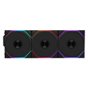 Lian Li G99.12TL1W3B.00 Uni Fan TL LCD Wireless 3x120mm Case Fan, Black