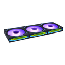 Lian Li G99.12SLIN1W3B.00 Uni Fan SL-Infinity Wireless 3x120mm Case Fan, Black