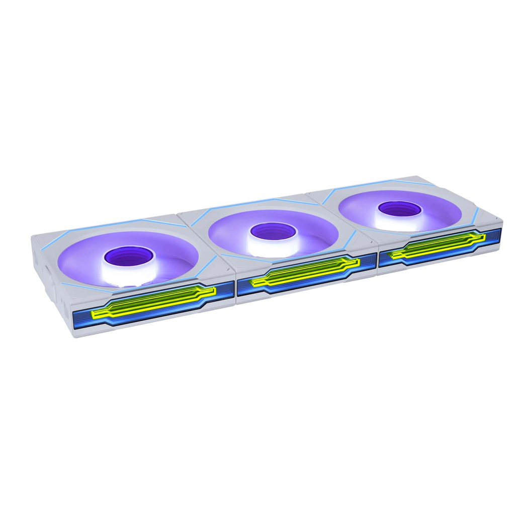 Lian Li G99.12SLIN1W3W.00 Uni Fan SL-Infinity Wireless 3x120mm Kasa Fanı, Beyaz