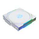 Lian Li Reverse G99.14RTLLCD1W1W.00 Uni Fan LCD TL Wireless 1x140mm Case Fan, White