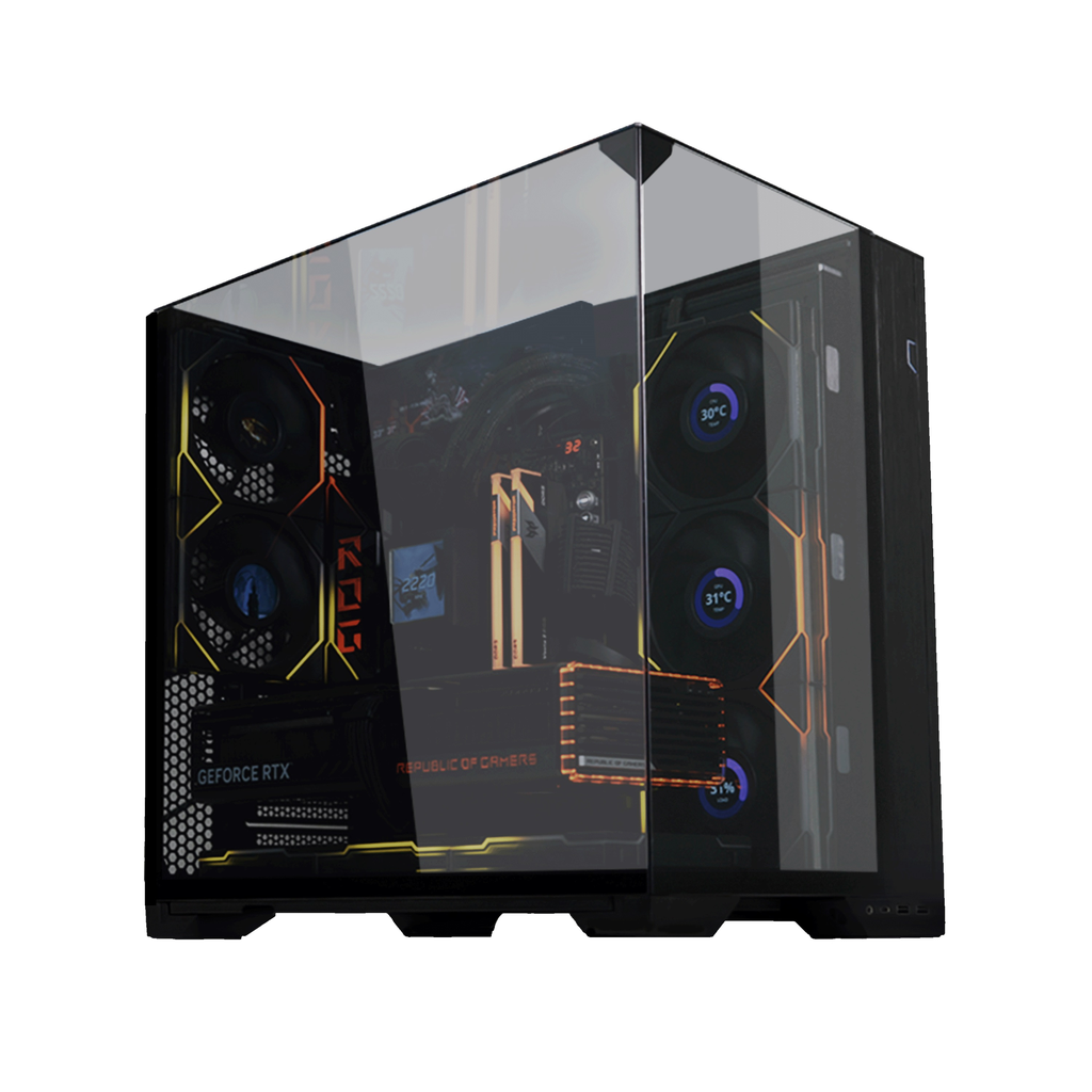 Lian Li G99.O11VPX.S0 O11 Vision Compact Black Mid-Tower ATX Case