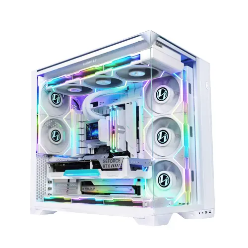 Lian Li G99.O11VPW.S0 O11 Vision Compact White Mid-Tower ATX Case