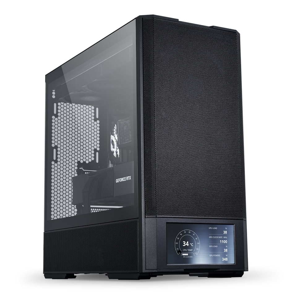 Lian Li G99.LAN207DX.00 Lancool 207 Digital Black Mid-Tower ATX Case