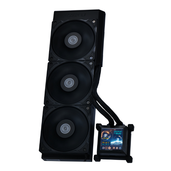 [G89.GHSLCD36SB.00] Lian Li G89.GHSLCD36SB.00 Hydro-Shift LCD 360 Black Performance Fan Processor Liquid Cooling