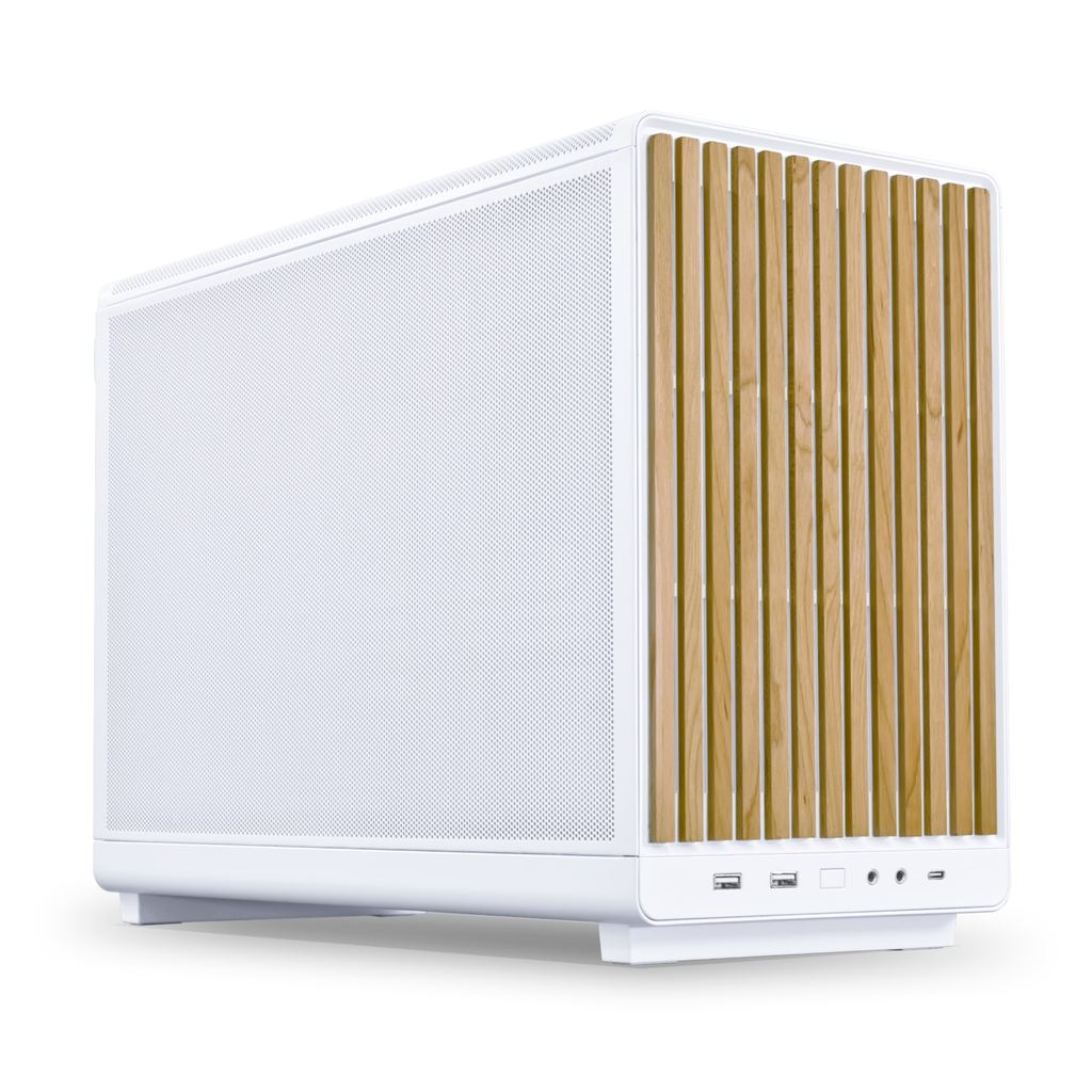 [G99.A3W-WD.00] Lian Li G99.A3W-WD.00 Dan Case A3 Beyaz Ahşap M-ATX Mini-Tower Kasa