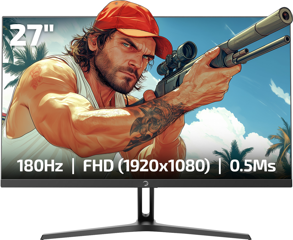 [Bull T20] GamePower Bull T20 27" Flat Fast IPS 180Hz 0.5ms FHD Gaming Monitor