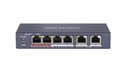 Hikvision DS-3E0106P-E/M 4 Port Poe 2x Rj45 Uplink 10/100 Mbps Unmanaged PoE Switch
