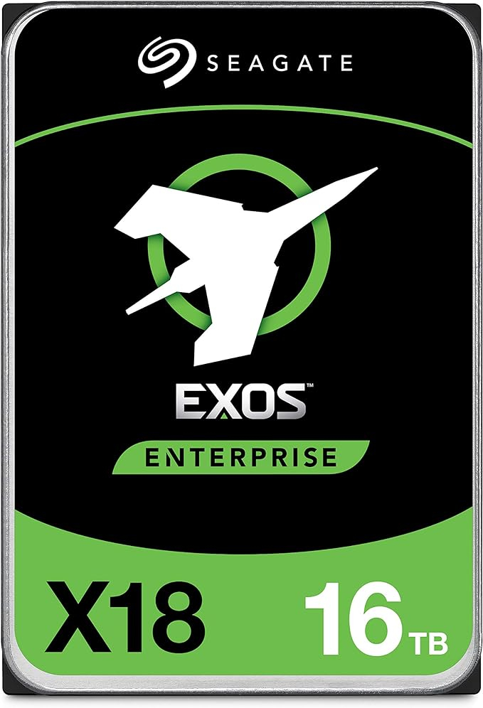 Seagate Exos ST16000NM000J SATA 3.0 7200 RPM 3.5" 16 TB Harddisk