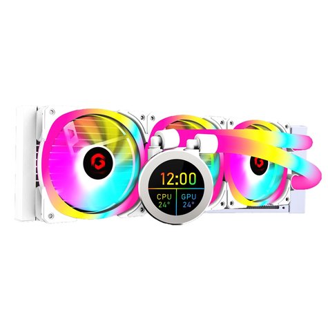 [GOKRAKEN360-WHT] GameOn Kraken N360 360mm 1800 RPM Sıvı CPU Soğutucu, Beyaz
