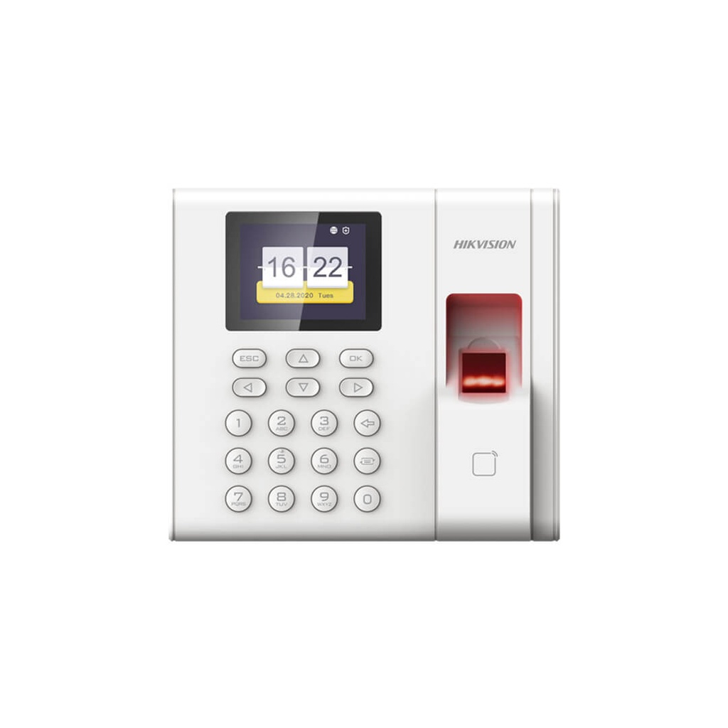 [DS-K1A8503EF-B] Hikvision DS-K1A8503EF-B Standalone Parmak İzi ve Kart Okuyucu Terminali