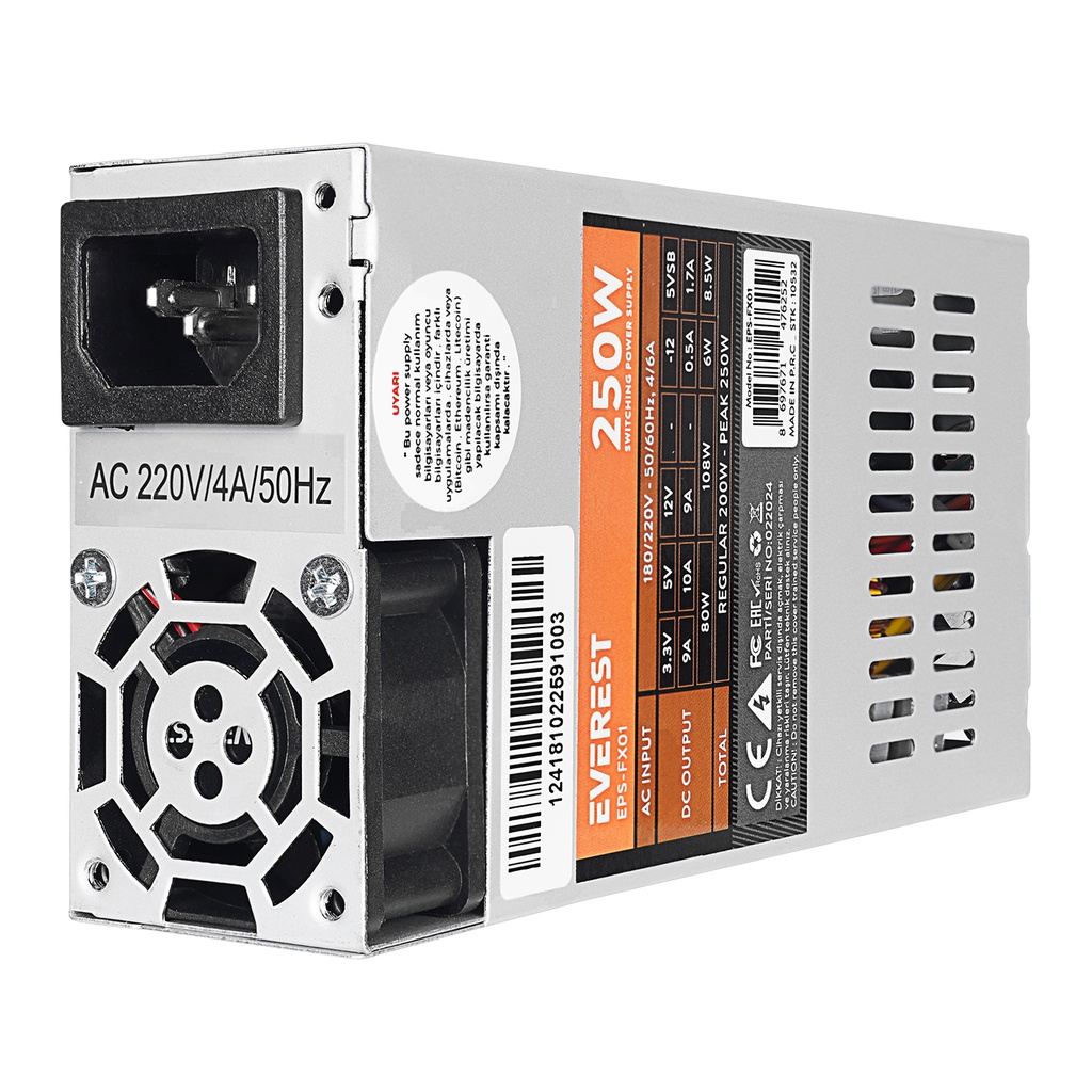 [EPS-FX01] Everest EPS-FX01 200 W Güç Kaynağı