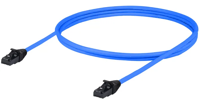 [14U06HA010A-BL61] AT&T Patch Cat6 24 AWG 1m Ethernet Kablosu, Mavi