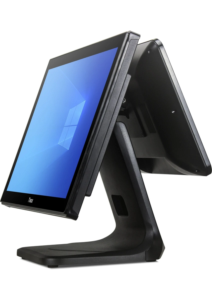 [TP-7610D] Tiwox TP-7610D Intel i7 10. Nesil 8 GB Ram 128 GB SSD 18.5" + 13.2" Çift Ekranlı Dokunmatik Pos PC