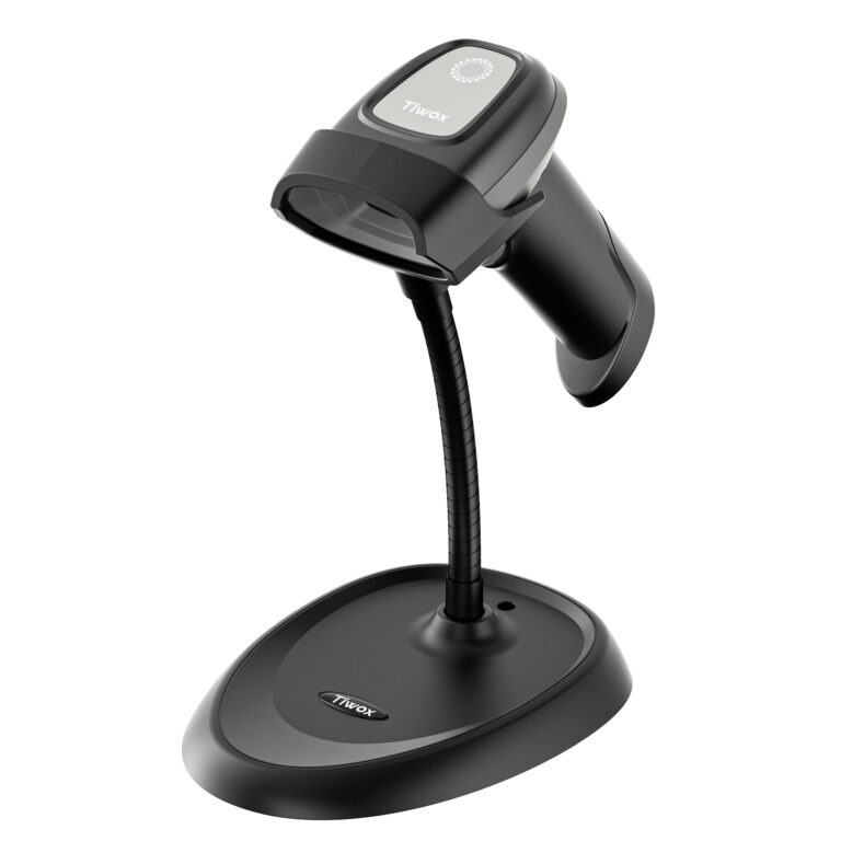 [VS-336] Tiwox VS-336 2D Laser Wired USB Barcode Reader + Stand