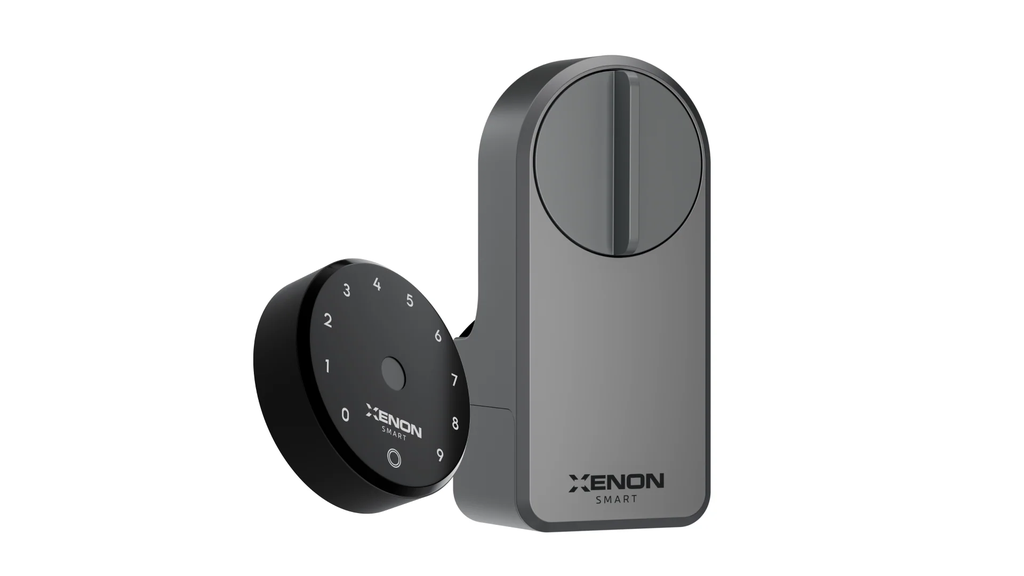 Xenon Smart X8070 Smart Motorized Door Lock Voice Command Compatible Fingerprint Door Lock
