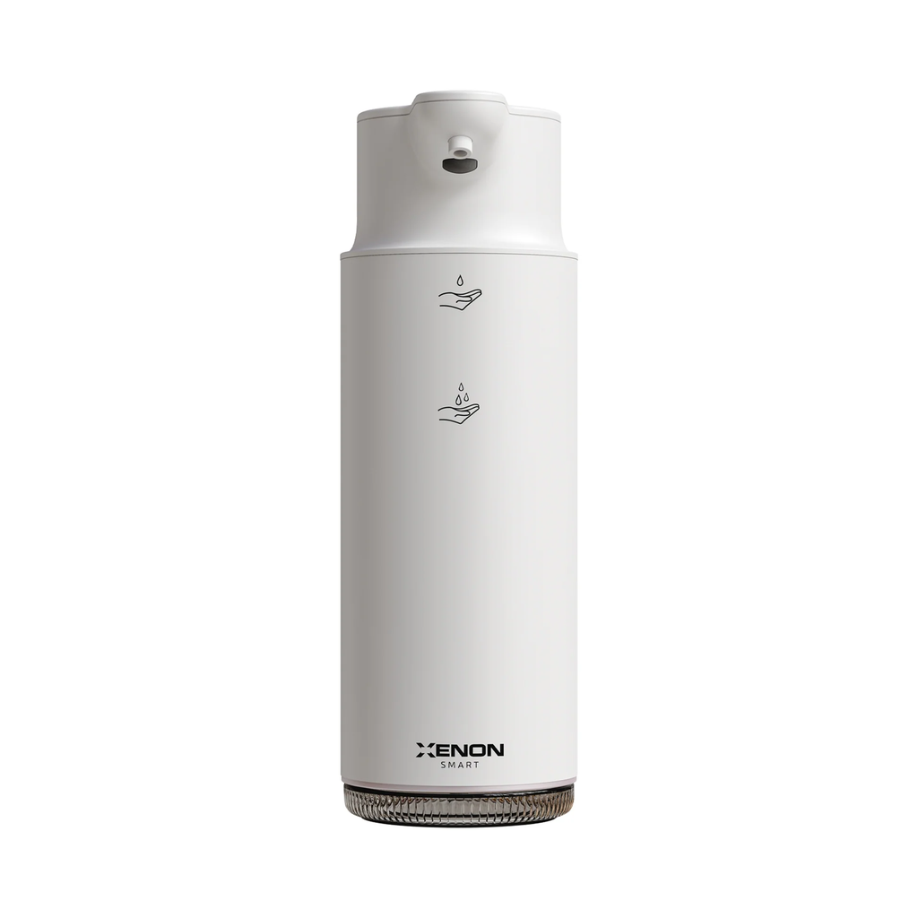 [X6840-Beyaz] Xenon Smart X6840 Touchless Automatic Stainless Steel Soap Dispenser, White