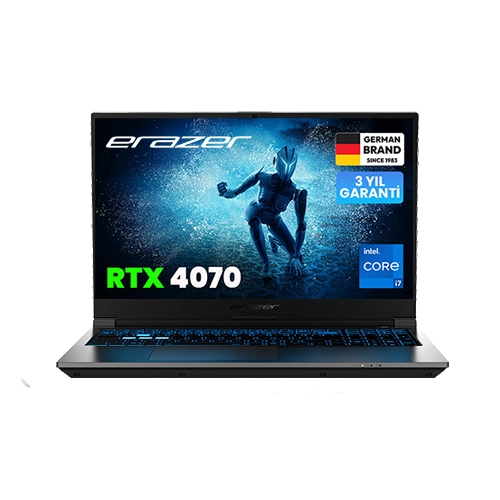 [MD62684] Erazer Deputy P60 MD62684 i7-12650H 16GB Ram 1TB SSD RTX4070 15.6" FHD 144Hz Gaming Notebook