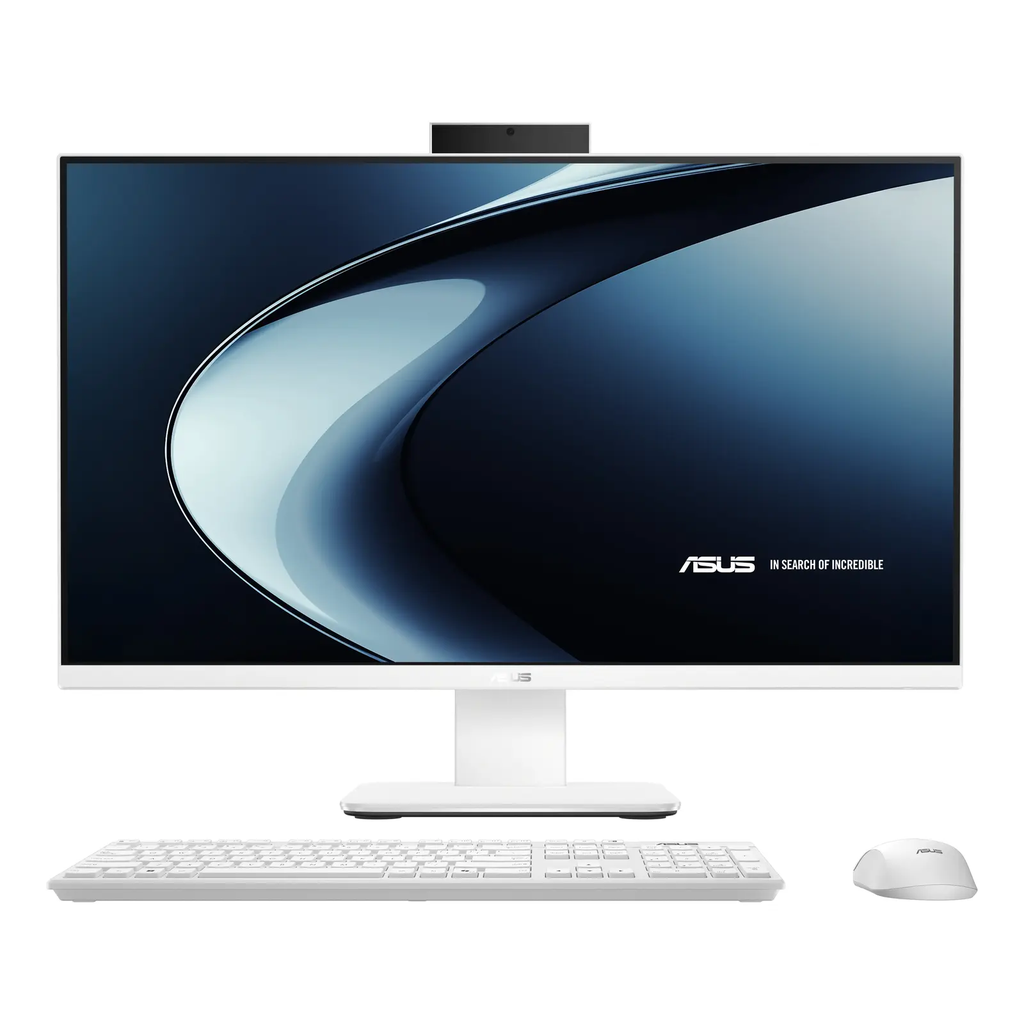 [V470VAK-I58512W0D] Asus V470VAK-I58512W0D i5-13420H 8 GB Ram 512 GB SSD UHD Graphics 27" Full HD All in One PC, White