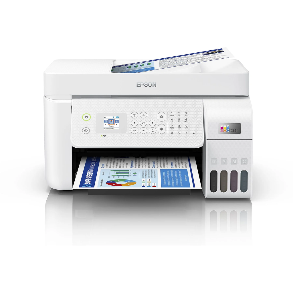 [C11CJ65404] Epson EcoTank L5296 Wi-Fi, Scanner, Copier, Fax Color Multifunction Tank Printer