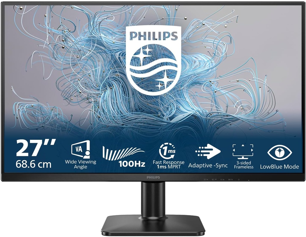 Philips 27" 27E2N1100L/00 LED 1ms 1920x1080, VGA, HDMI, 100Hz, Vesa Monitor