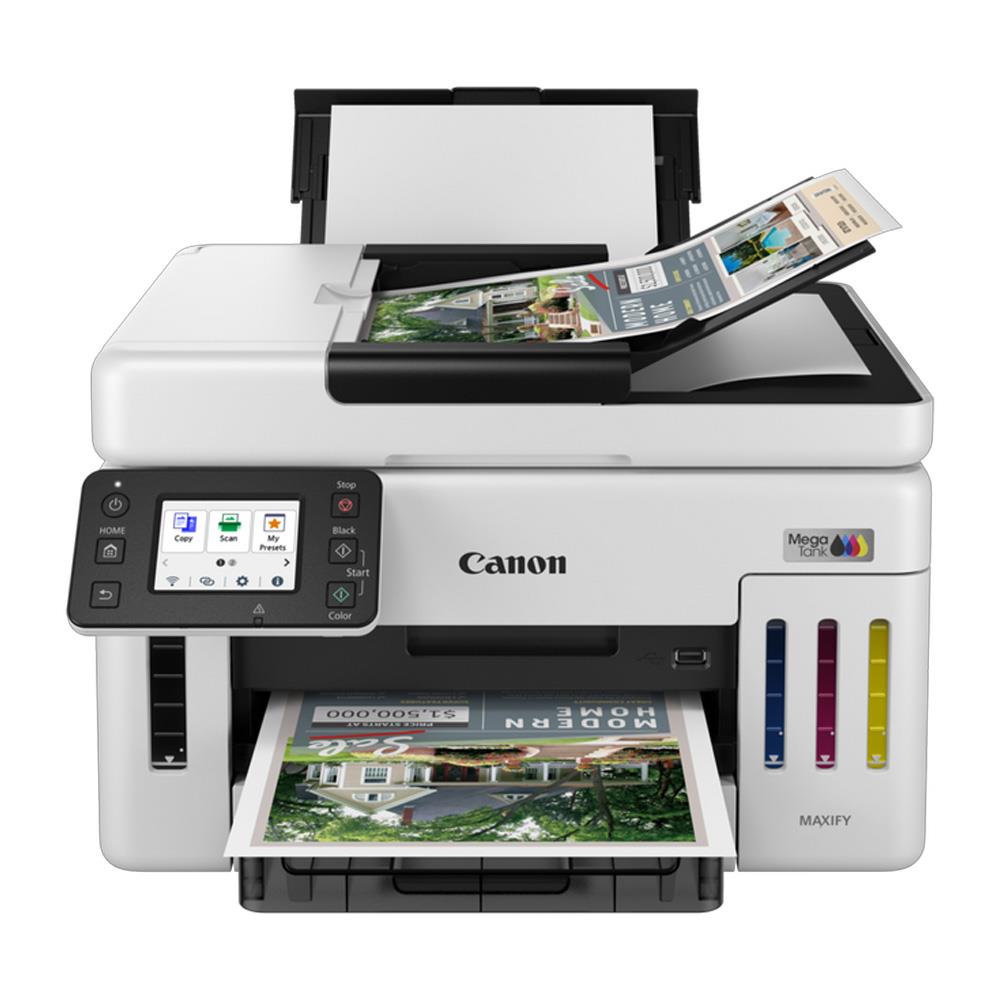 Canon Maxify GX6140 Wi-Fi, Tarayıcı, Fotokopi Renkli Çok Fonksiyonlu Tanklı Yazıcı