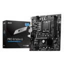 MSI Pro B760M-B Intel LGA1700 DDR4 4800(OC) Micro ATX Motherboard